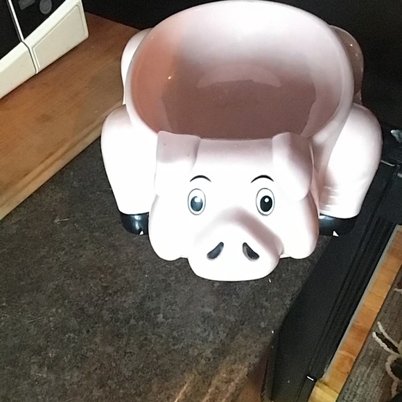 Super cute novelty plastic dog/cat bowl that oinks - Picture 3 of 4